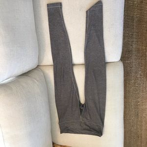 Lululemon grey yoga pants, size 6